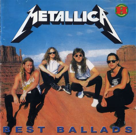 Metallica Best Ballads 1999 Cd Discogs