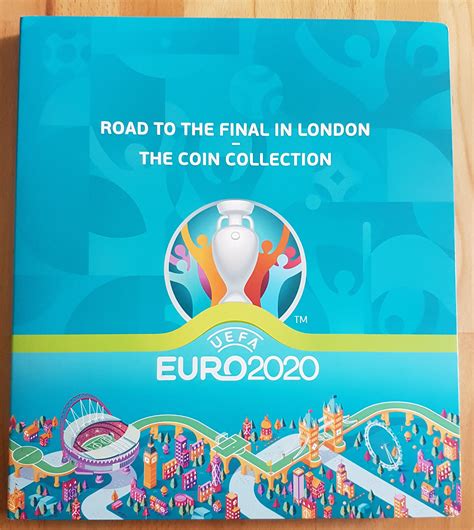 20 Pence Elizabeth Ii Uefa Euro 2020 North Macedonia Gibraltar