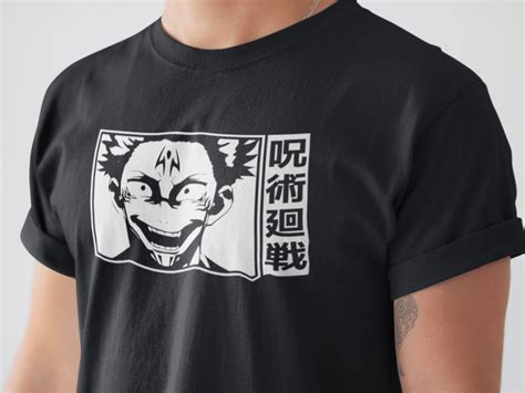 Jujutsu Kaisen Shirt Sukuna Ryoumen T Shirt Unisex Anime Etsy