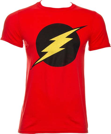 Dc Comics The Flash Logo T Shirt Red Shopstyle