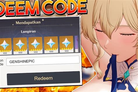 Redeem Code Genshin Impact Terbaru Senin Juni Ada Primogems