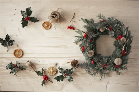 Comment Faire Une Couronne De Noel Naturelle Produits Durables