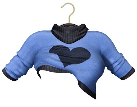 Second Life Marketplace Limited Addiction Kena Sweater Blue
