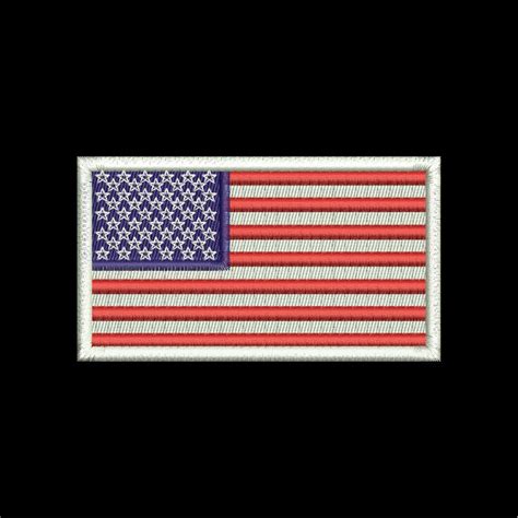 Embroidery Design Files Flag Usa Designs For Machine Etsy