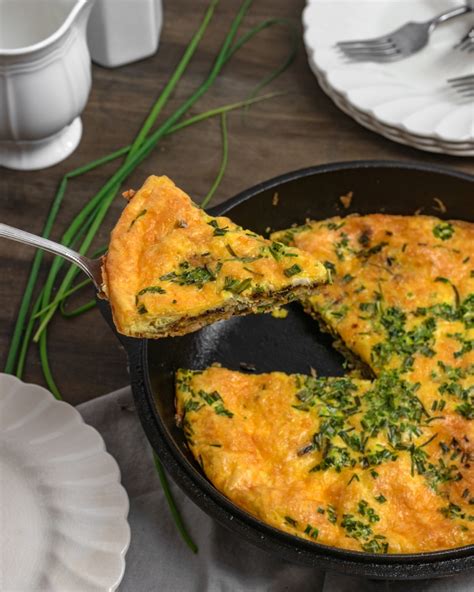 Potato Leek Frittata Worthington Eats