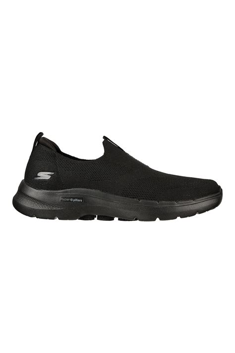 Skechers Pantofi Sport Slip On De Plasa Cu Aspect Tricotat Gowalk 6 Negru 44 Emag Ro