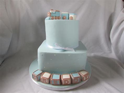 Christening Cake Decorated Cake By Jen Lofthouse CakesDecor