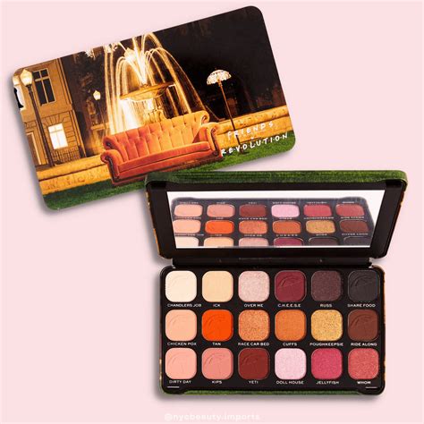 Paleta De Sombras Makeup Revolution X Friends Ill Be There For You Eyeshadow Palette