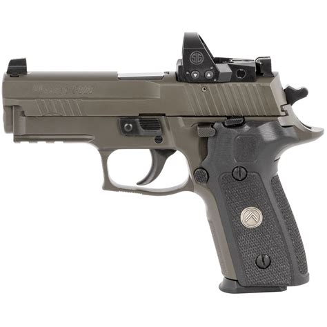 Sig Sauer P229 Compact Legion 9mm Semi Automatic Pistol W Romeo 1 Pro