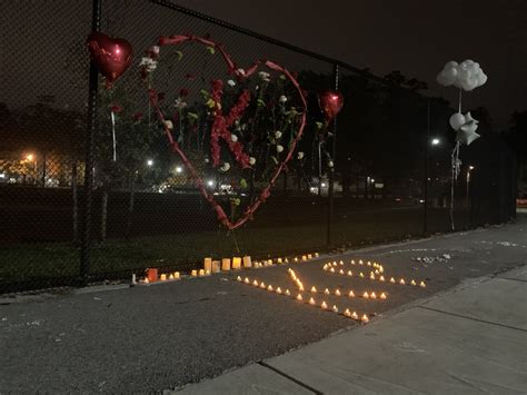 Tre Ward ABC 7 on Twitter: "RIGHT NOW: Kayla Perry’s memorial still