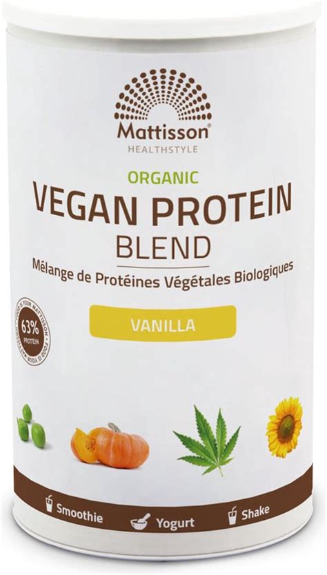 Mattisson Biologische Vegan Prote Ne Blend Eiwitpoeder