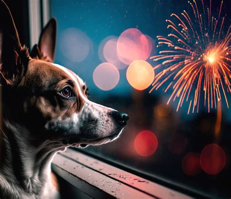 Fogos de artifício como proteger pets durante o Réveillon A Lavoura