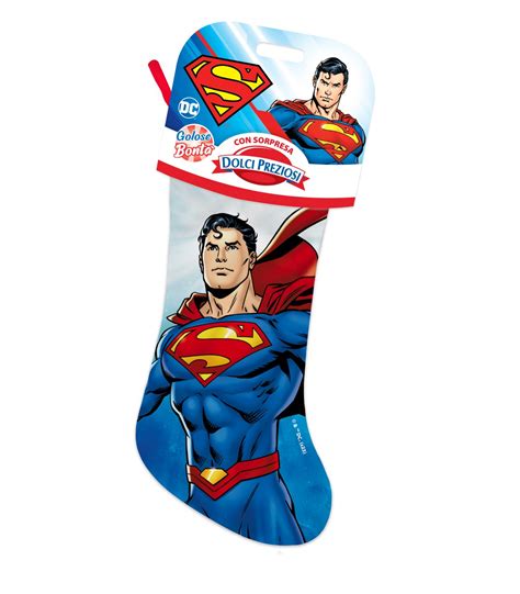 Calza Befana Dolci Preziosi Superman Gr Con Dolci E Sorpresa