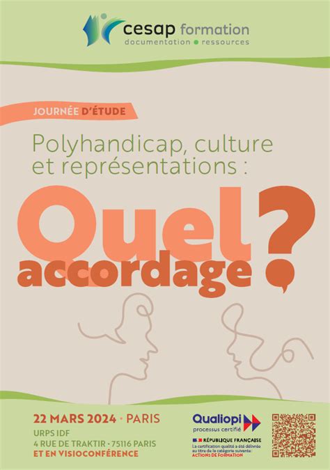 Journ E D Tude Cesap Formation Polyhandicap Culture Et