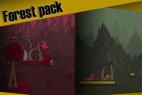 2D pixel forest pack | 2D Environments | Unity Asset Store