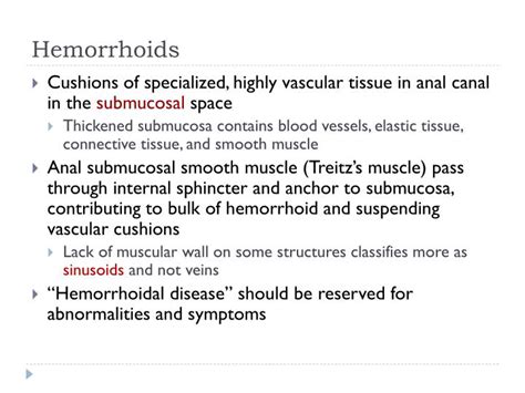 PPT Hemorrhoids And Anal Fissures PowerPoint Presentation ID