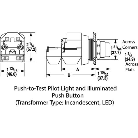 Allen Bradley H Pilot Light Mm Complete Plastic Fs Push To Test