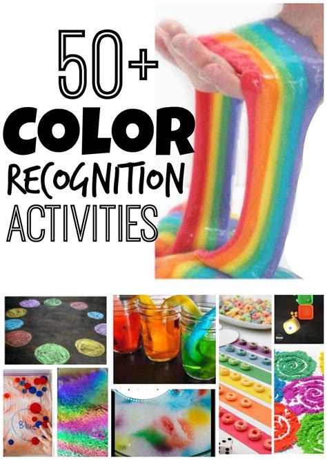 50+ Color Recognition Activities for Toddlers and Preschoolers