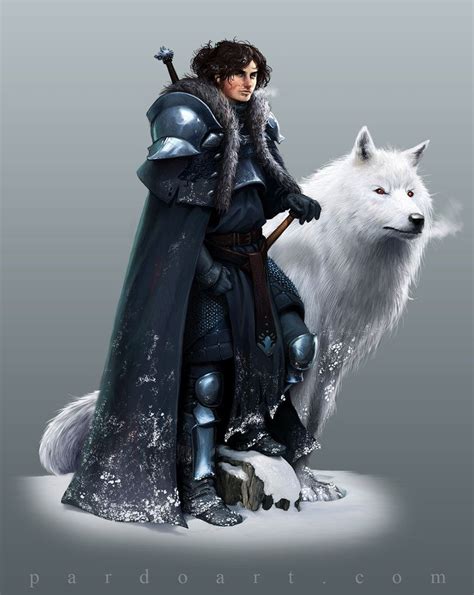 Concept Art Jon Snow By Pardoart On DeviantART A Song Of Ice And