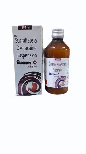 Sucralfate Oxetacaine Suspension 200 Ml At 249 Bottle In Amritsar