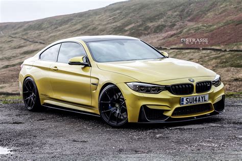 Yellow BMW 4 Series Gets Carbon Fiber Bmw M4 Dream Cars Bmw Bmw Cars