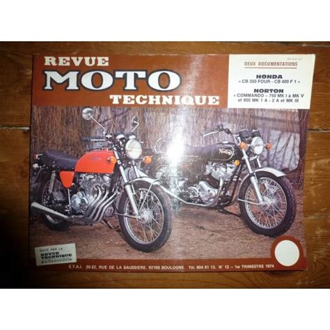 Revues Techniques Des Motos NORTON