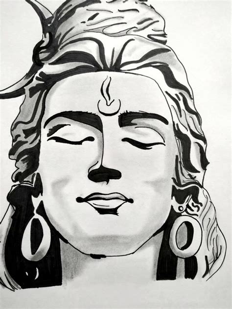 Lord Shiva clipart sketch | Sketches, Lord shiva, Shiva