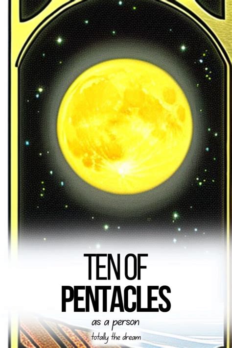 Ten Of Pentacles As A Person Upright Reversed Totally The Dream