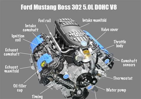 Labeled Diagram Car Engine