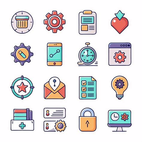 User Interface Icons Set For Website And Mobile App Premium Ai
