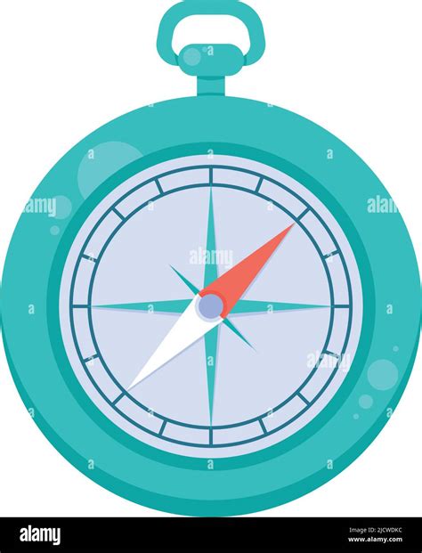 Compass Guide Device Nautical Icon Stock Vector Image Art Alamy