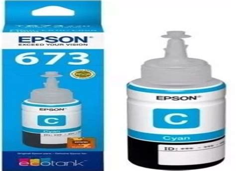 T673220 Tinta Epson Original L800 L805 L1800 Ciano 70ML ALL MAX