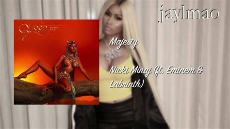 Majesty Nicki Minaj Ft Eminem And Labrinth Audio Youtube