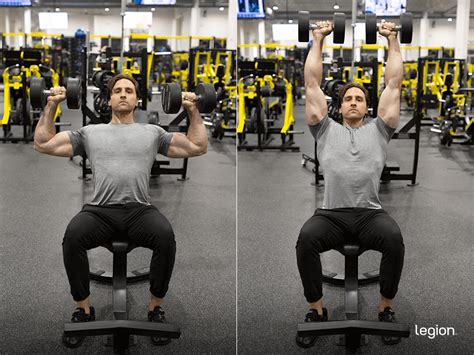 How To Shoulder Press Form Common Mistakes And Variations Thaimedfood