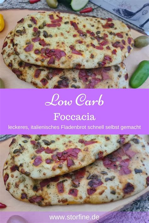 Low Carb Foccacia Essen Und Trinken Lecker Rezepte