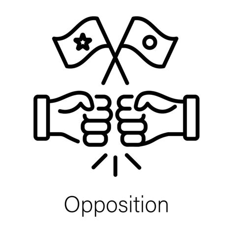 trendy opposition concepts  vector art  vecteezy