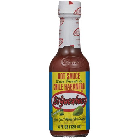 El Yucateco Hot Sauce Habanero Rød 120 Ml Evergreens No