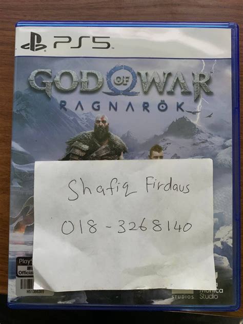 Gow Ragnarok Video Gaming Video Games Playstation On Carousell