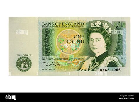 One Pound Note Sterling Stockfotos Und Bilder Kaufen Alamy