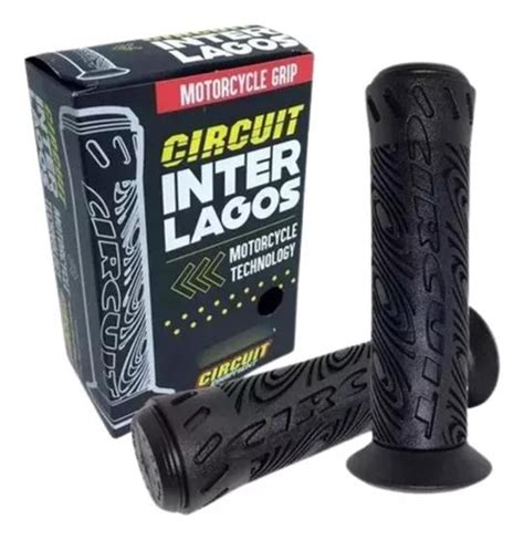 Manopla De Moto Circuit Interlagos Plus Punho Moto Motocross Fazer Xre