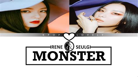 RED VELVET Irene And Seulgi Monster Color Coded Lyrics YouTube