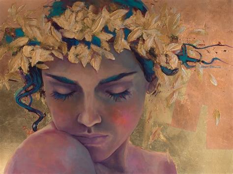 Golden Sunset Painting By Dorina Costras Saatchi Art