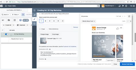 how to create a fb ad