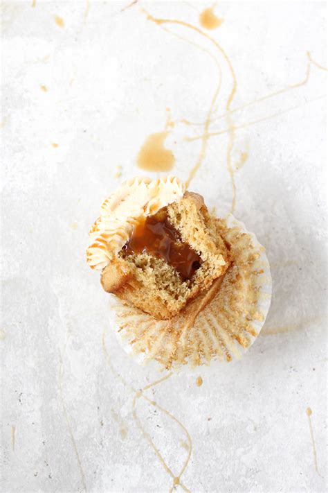 Caramel Filled Cupcakes Caramel Cupcakes Sweets By Elise