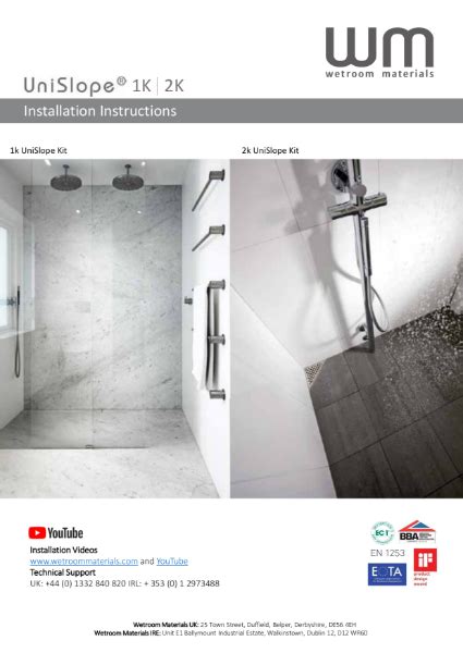 Wet Room Kit Wetroom Former Walk In Shower Step By Step