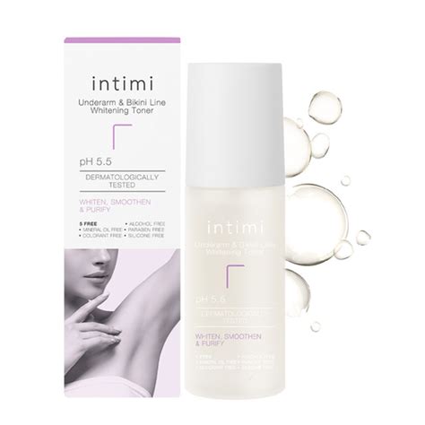 INTIMI Underarm Bikini Line Whitening Toner ลด 32