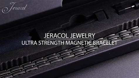 Jeracol Pure Copper Magnetic Therapy Bracelets For Men Classic Design