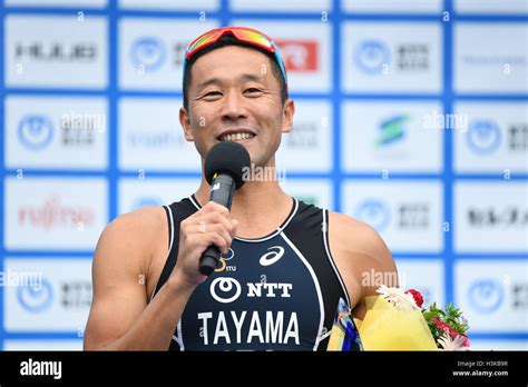 Odaiba Tokyo Japan 9th Oct 2016 Hirokatsu Tayama Triathlon 22nd