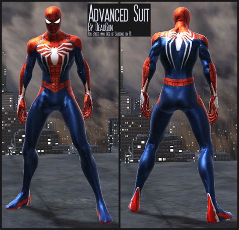 Advanced Suit Spider Man Web Of Shadows Mods