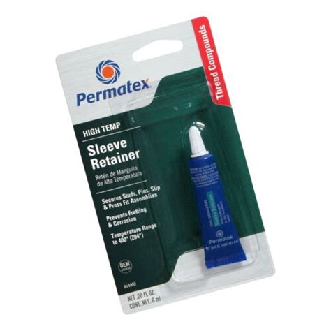 Permatex 64000 High Temperature Sleeve Retainer 6 Ml Pack Of 1 EBay